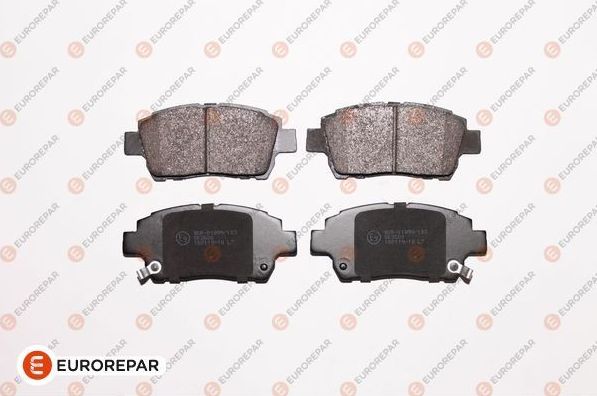 Тормозные колодки Eurorepar передние для Toyota Yaris Verso 1999-2005. Артикул 1617268580