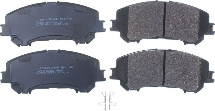Тормозные колодки Denckermann. Артикул B111406