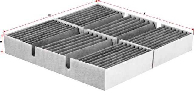 Салонный фильтр Sakura. Артикул CAC-26290-S