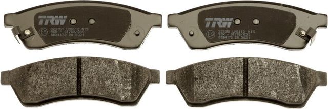 Тормозные колодки TRW. Артикул GDB4172