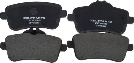 Тормозные колодки Zentparts. Артикул Z07445