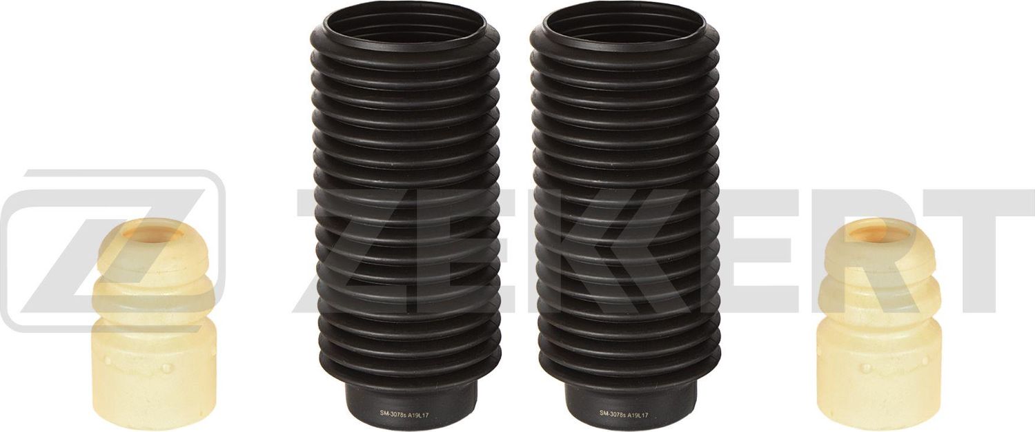 Комплект отбойников и пыльников амортизаторов (стоек) Zekkert (Полиуретан). Артикул SM-3078S