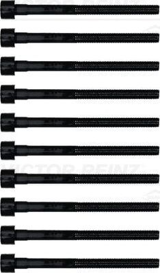 Комплект болтов ГБЦ Victor Reinz. Артикул 14-32378-01