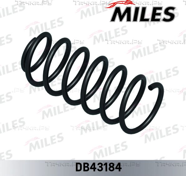 Пружина подвески Miles передняя для Volkswagen Golf IV 1997-2006. Артикул DB43184