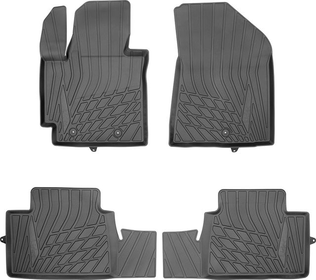 Коврики литьевые Норпласт для салона Kia Soul II рестайлинг 2016-2019. Артикул NP11-LdC-43-701