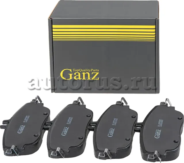 Колодки передние MERCEDES BENZ W205 (2013>) GANZ GIJ09342 Ganz. Артикул GIJ09342