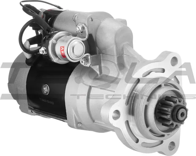 Стартер MERCEDES Actros,Atego,Axor КАМАЗ-5490 (24V,6.2кВт,12 зубьев) TESLA TECHN (Tesla Technics). Артикул TT16420