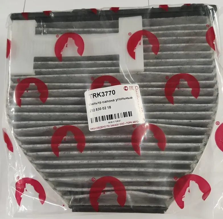 Фильтр салона угольный C-Klasse (W/S204) 07-, E-Klasse (A/C207) 09 (Tork). Артикул TRK3770