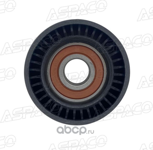 РОЛИК ОБВОДНОЙ ПРИВОДНОГО РЕМНЯ FORD S-MAX, FOCUS-III, MONDEO-V, KUGA, GALAXY 2, (Aspaco). Артикул AP85543