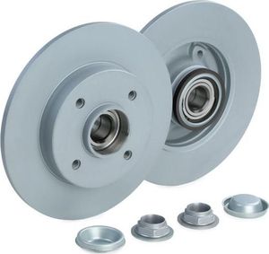 Тормозной диск ATE задний для Citroen C3 II 2009-2016. Артикул 24.0109-0100.2