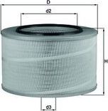 Воздушный фильтр Mahle. Артикул LX 507