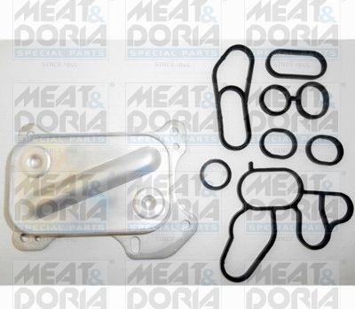 Радиатор масляный (маслоохладитель) для двигателя Meat & Doria. Артикул 95060