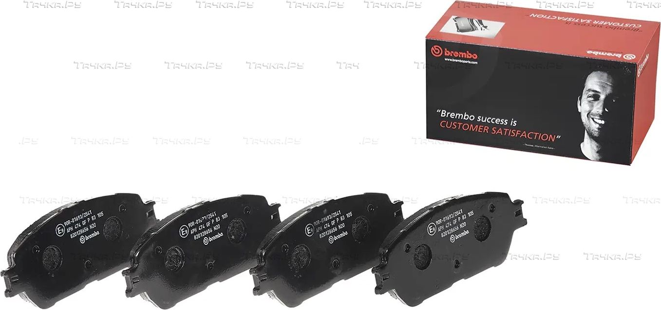 Тормозные колодки Brembo PRIME LINE передние для Toyota Avalon III 2005-2012. Артикул P 83 105