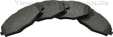 Тормозные колодки ASAM передние для Chevrolet Spark II 2005-2010. Артикул 30489