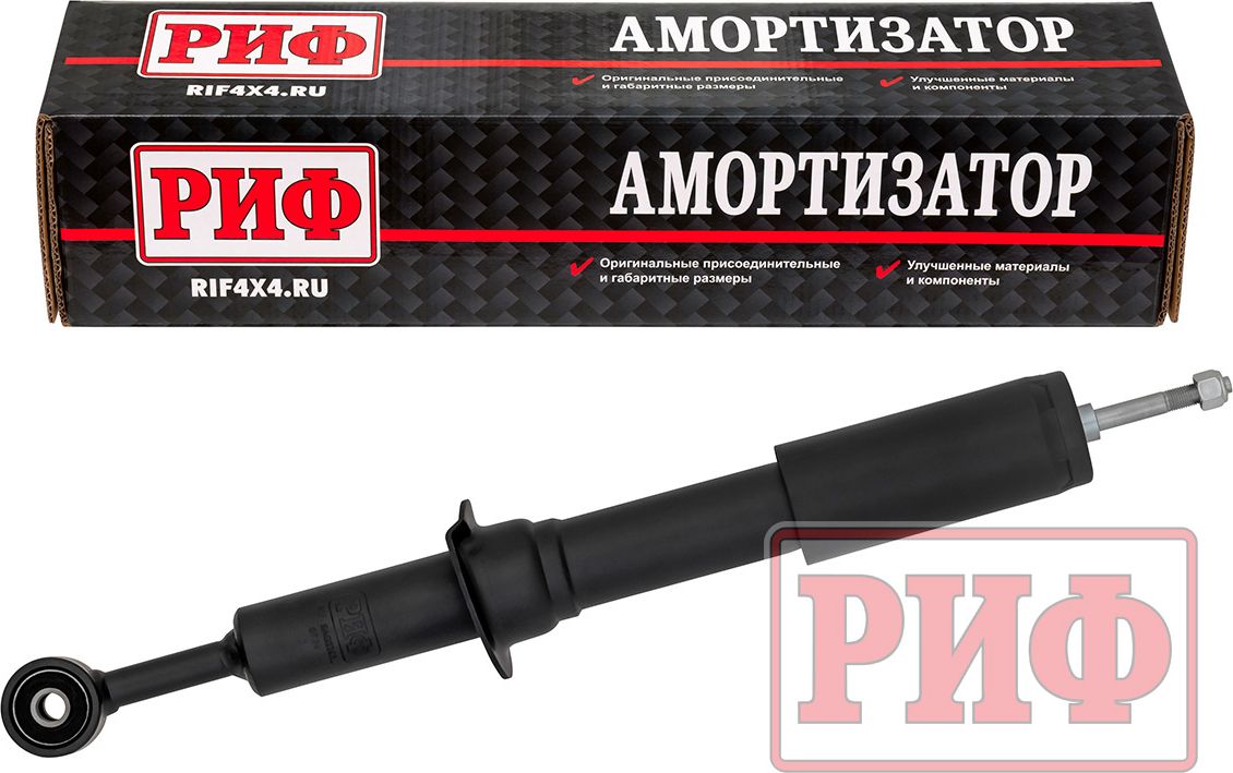 Амортизатор РИФ передний штатный газовый для Toyota Hilux VIII (в т.ч. рестайлинг) 2015-2026. Артикул SAG239SL