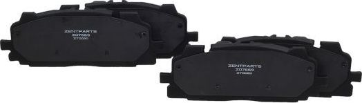 Тормозные колодки Zentparts. Артикул Z07669