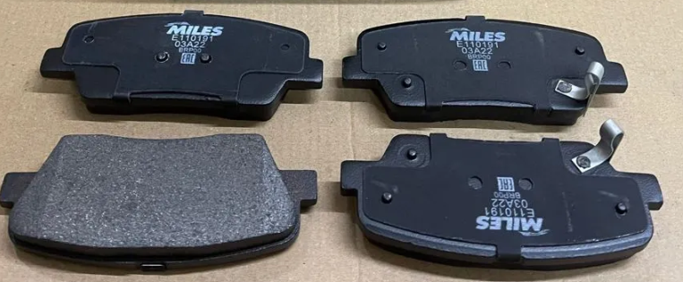 Тормозные колодки Miles (Semi-Metallic). Артикул E110191