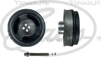 Шкив коленвала Gates DriveAlign® для MINI Countryman II (F60) 2016-2026. Артикул TVD1192A