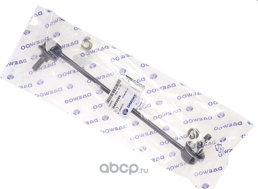 Стойка стабилизатора CHEVROLET Lacetti переднего левая DAEWOO Daewoo. Артикул 96403099