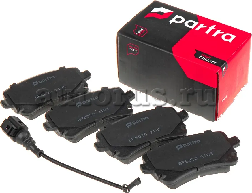 К-т торм. колодок задних (Partra). Артикул BP6070