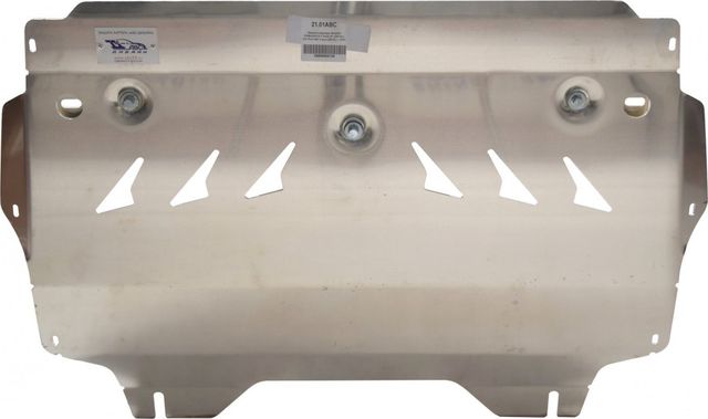 Защита алюминиевая АВС-Дизайн для картера и КПП Audi A1 2010-2026. Артикул 21.01ABC