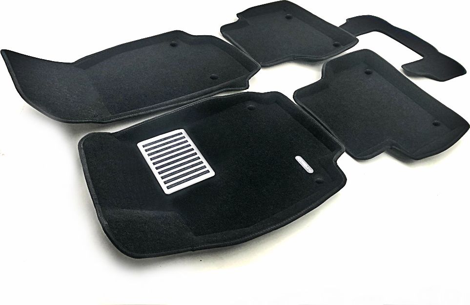 Коврики текстильные Euromat 3D Lux для салона Audi A6 C8 2018-2026. Артикул EM3D-001111