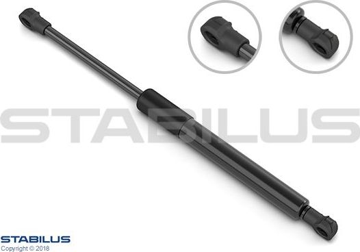 Амортизатор (упор) багажника Stabilus Lift-O-Mat® для Audi TT III (8S) 2014-2026. Артикул 853728