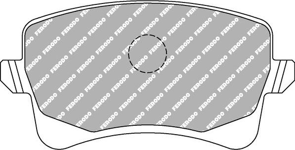 Тормозные колодки FERODO RACING DS2500. Артикул FCP4050H