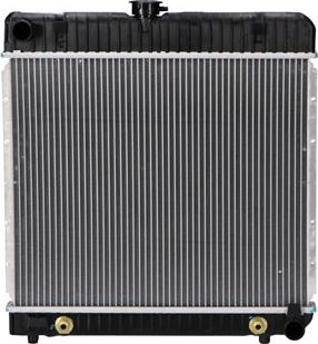 Радиатор охлаждения двигателя Nissens для Mercedes-Benz W123 1976-1985. Артикул 62740