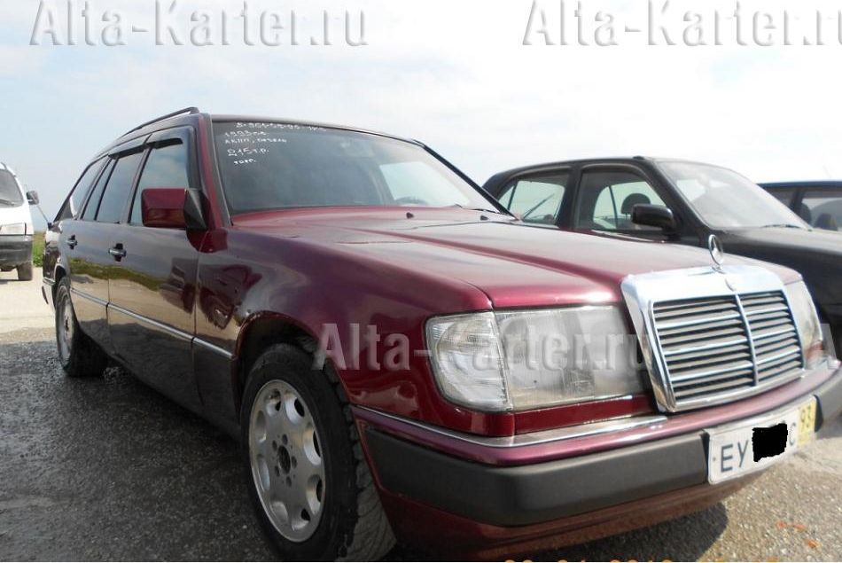 Дефлекторы Cobra Tuning для окон Mercedes-Benz E-Класс S124 универсал 1984-1995. Артикул 89635