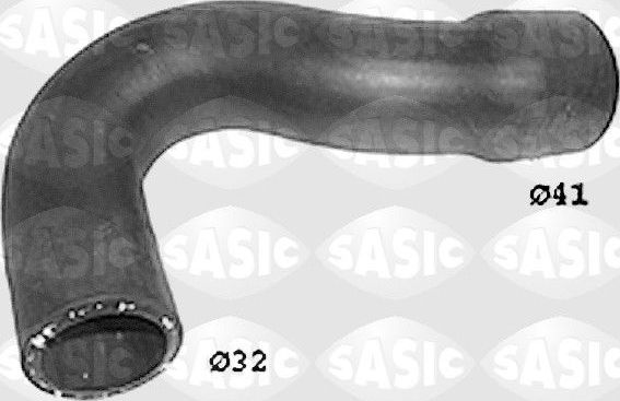 Патрубок радиатора (системы охлаждения) Sasic. Артикул SWH6752