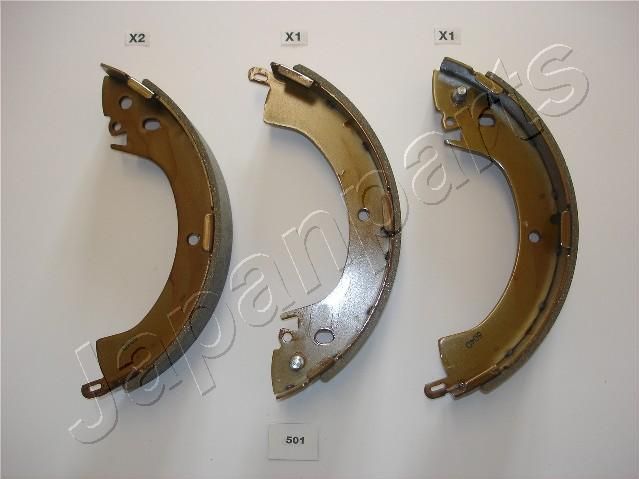Тормозные колодки Japanparts. Артикул GF-501AF