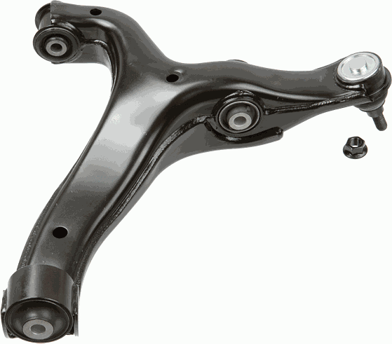 Поперечный рычаг передней подвески Lemforder (Листовая сталь). Артикул 39452 01