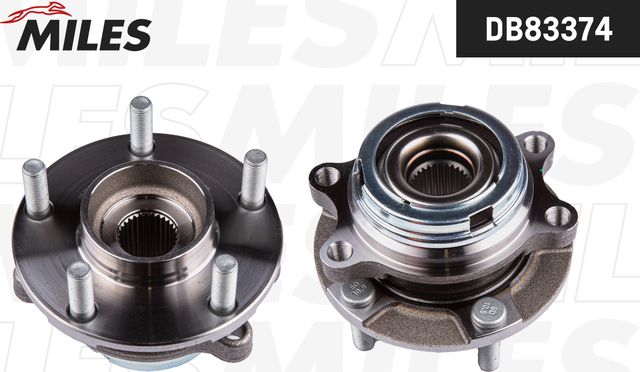 Ступица колеса с интегрированным подшипником Miles. Артикул DB83374