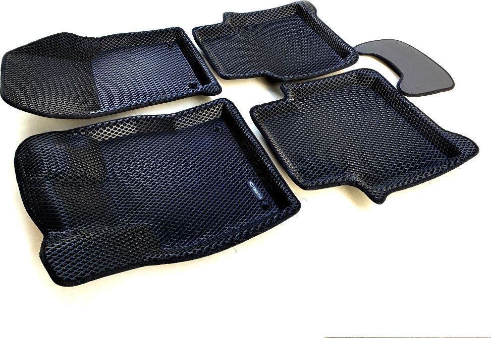 Коврики Euromat 3D EVA для салона Skoda Kodiaq I 2017-2026. Артикул EM3DEVA-004512