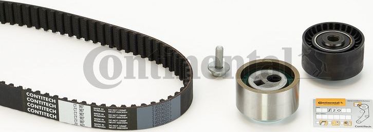 Ремень ГРМ с роликами (комплект) ContiTech. Артикул CT987K2