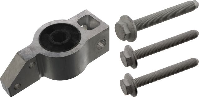 Сайлентблок переднего рычага подвески SWAG задний левый нижний для Audi A3 II (8P) 2003-2013. Артикул 30 94 5891