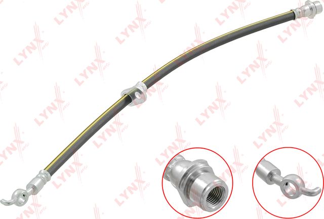 Тормозной шланг LYNXauto для Toyota RAV4 I (XA10) 1994-2000. Артикул BL-3669