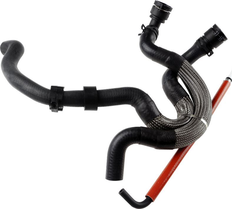 Патрубок печки (шланг отопителя) Gates (EPDM (Этилен-пропиленовый каучук)). Артикул 02-2104