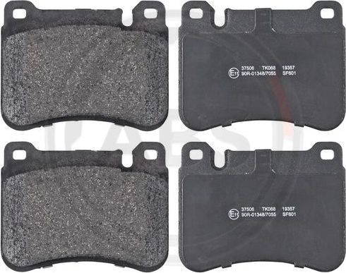 Тормозные колодки ABS. Артикул 37506