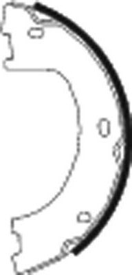 Тормозные колодки (стояночная тормозная система) Textar. Артикул 91069000