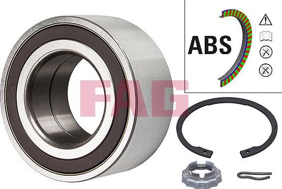 Ступичный подшипник (комплект) Fag. Артикул 713 6305 80