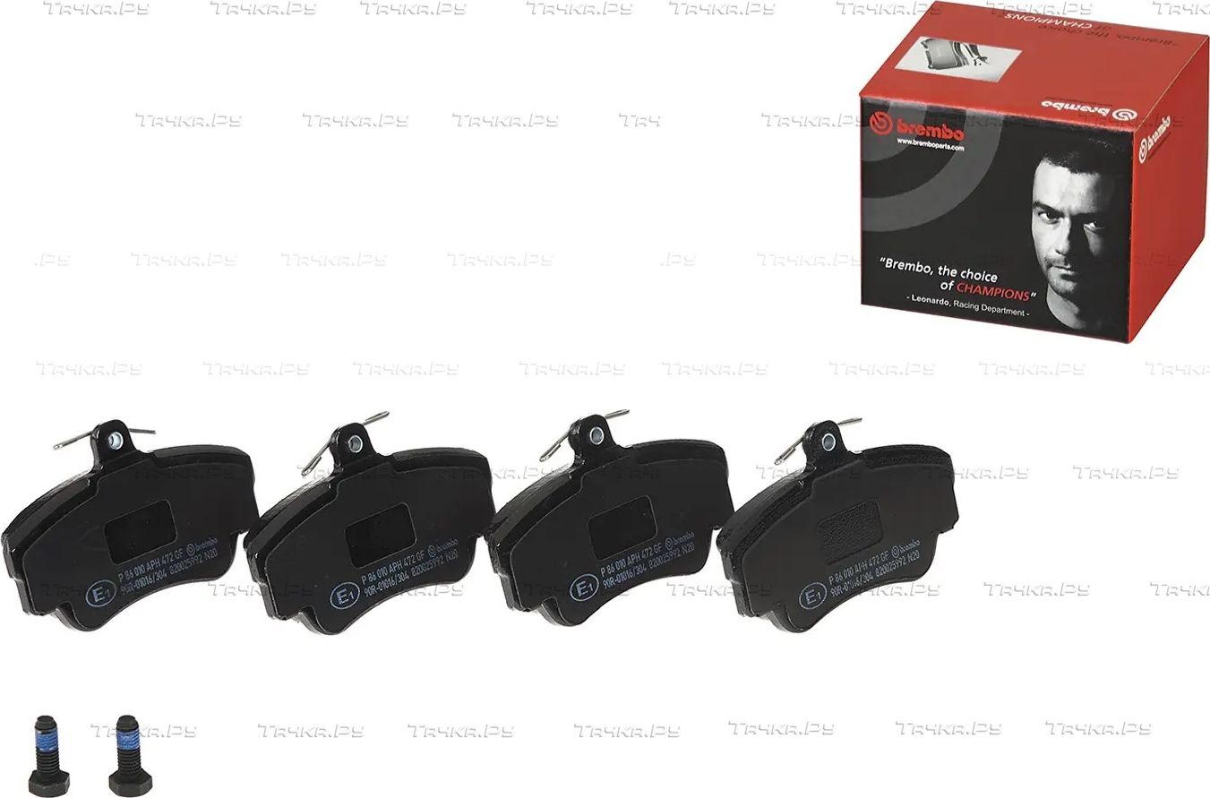 Тормозные колодки Brembo PRIME LINE для Volvo 480 1986-1996. Артикул P 86 010