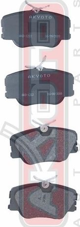 Тормозные колодки Akyoto Packing AKYOTO. Артикул AKD-1222