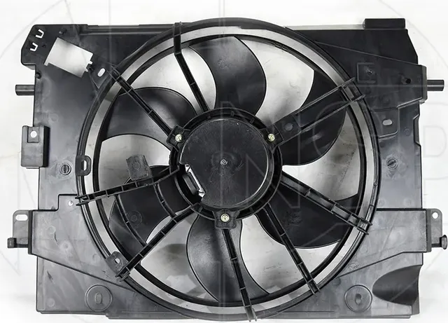 ВЕНТИЛЯТОР ОХЛАЖДЕНИЯ RENAULT DUSTER 15- В СБОР (NSP). Артикул NSP07214811626R