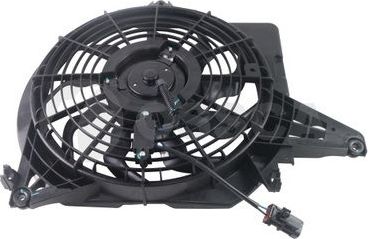 Вентилятор радиатора двигателя OSSCA. Артикул 65878