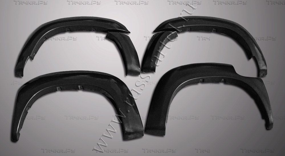 Расширители колесных арок Русская Артель для Mazda BT-50 2006-2008 (Глянец, под покраску). Артикул RMB-001300