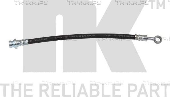 Тормозной шланг NK задний правый для Hyundai i30 I 2007-2012. Артикул 853494