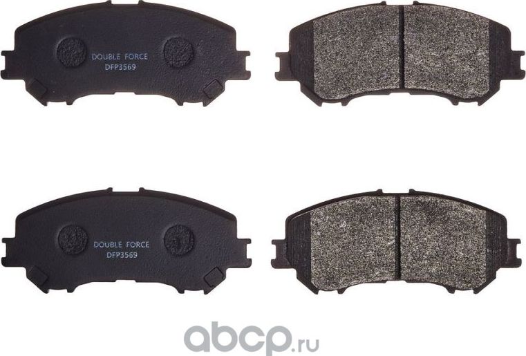 Колодки тормозные дисковые Double Force. Артикул DFP3569