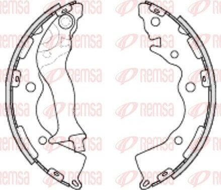 Тормозные колодки Remsa. Артикул 4234.00